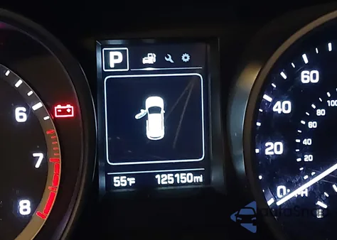 2018 Hyundai Santa Fe Sport 2.4L из США, поврежденный, VIN 5XYZU3LB0JG509835